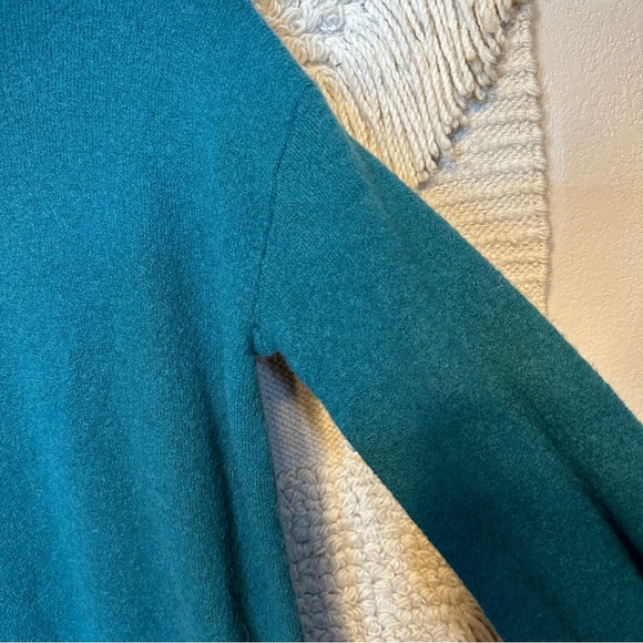 J. CREW green Supersoft turtleneck wool-alpaca sweater dress S - Picture 5 of 12